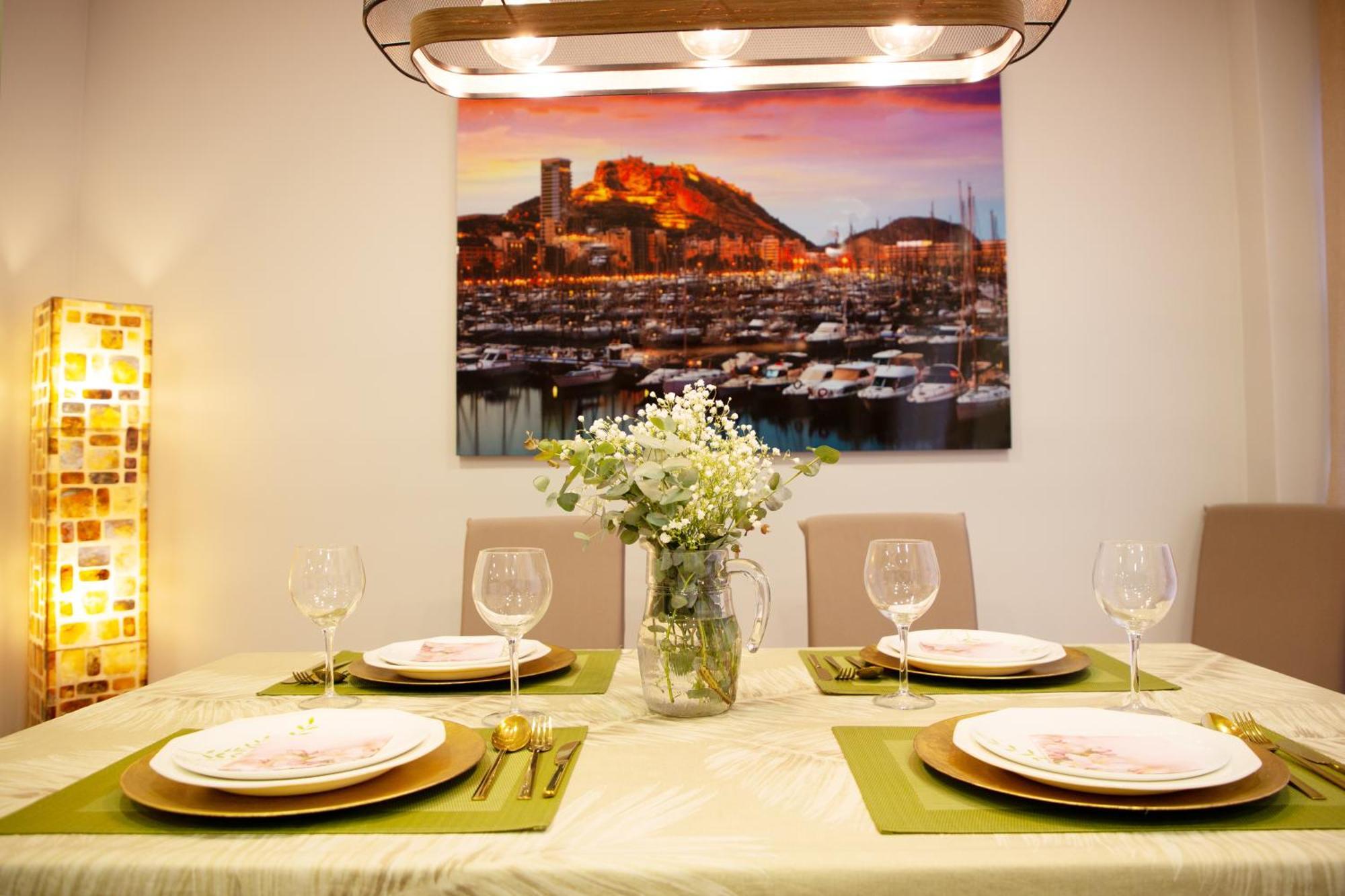 Luxury New Apartment City Centre & Beach, Alicante Extérieur photo